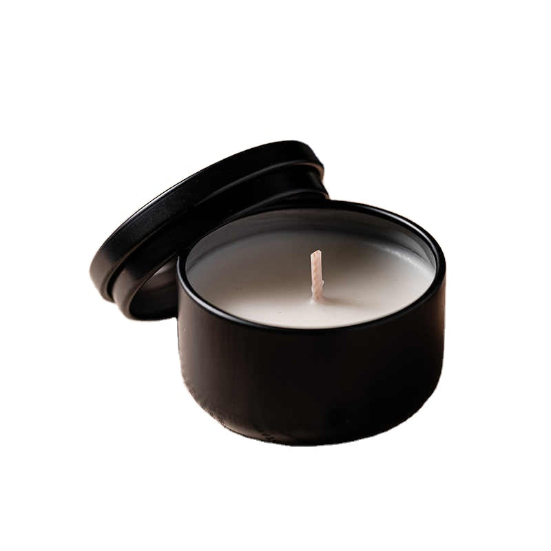 Big Bean Wax Scented Candle Black